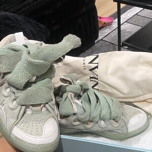 Lanvin  Mint Green Sneakers